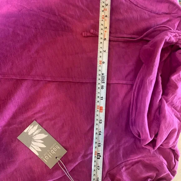 Habitat magenta plum long sleeve cowl neck NEW Medium Cotton - Picture 8 of 10